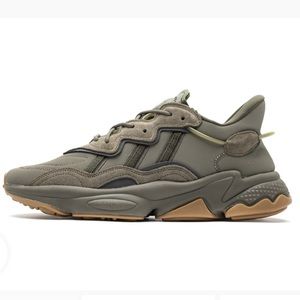 Adidas Ozweego olive green, women’s 9 men’s 7.5